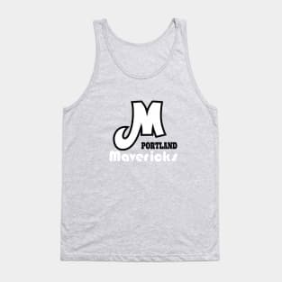 Retro Portland Mavericks Baseball Tank Top